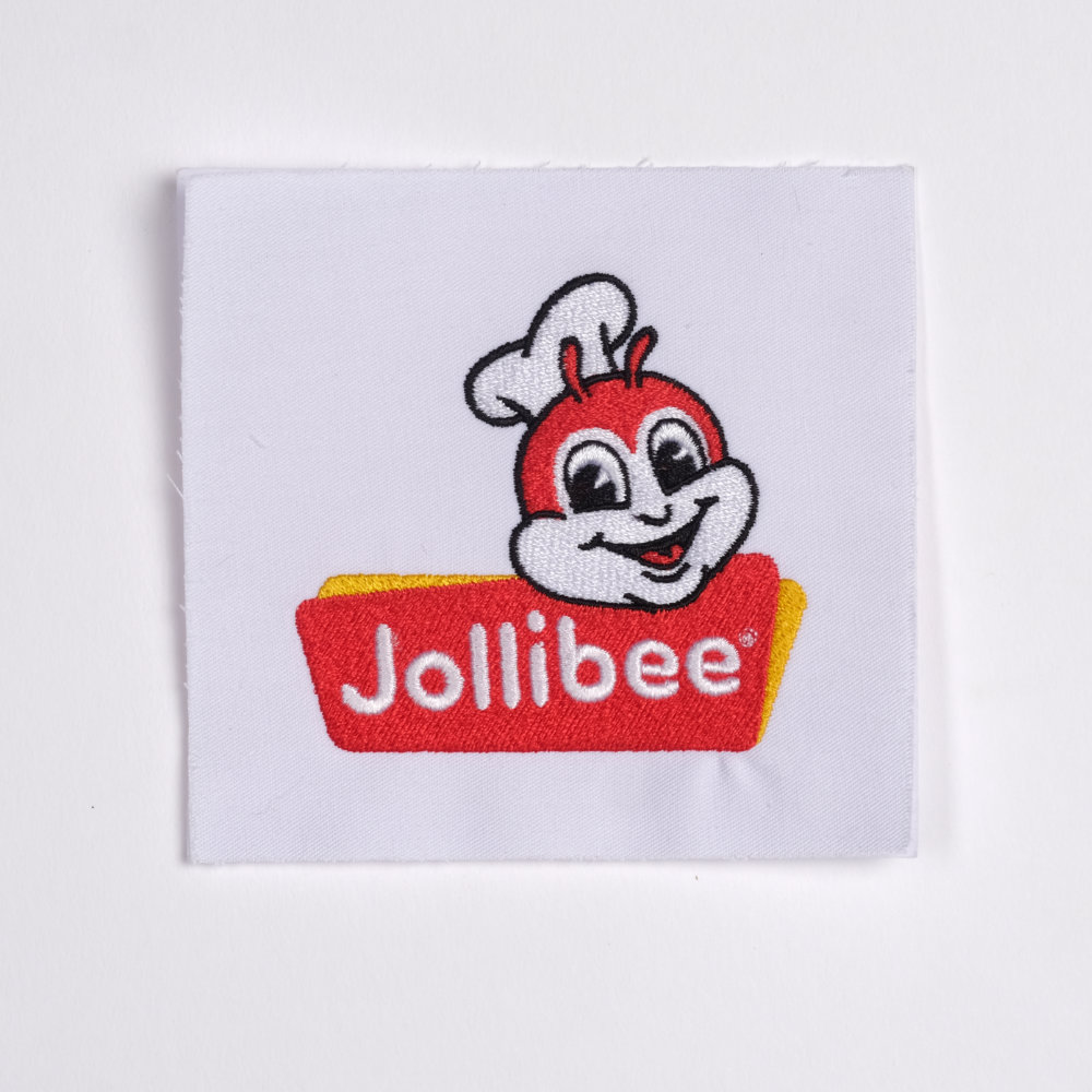 Jollibee Embroidery Work